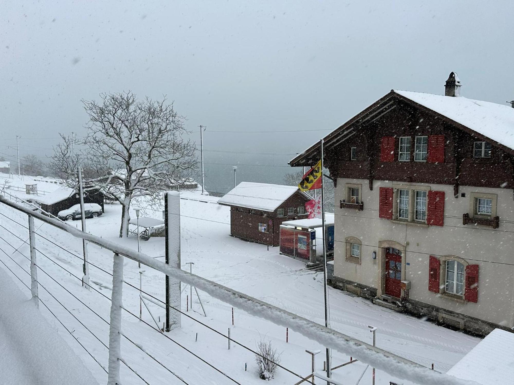 Lake Facing Studio Niederried bei Interlaken Εξωτερικό φωτογραφία